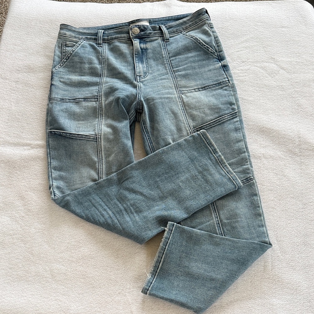 Kut from the Kloth Light Blue Straight Jeans